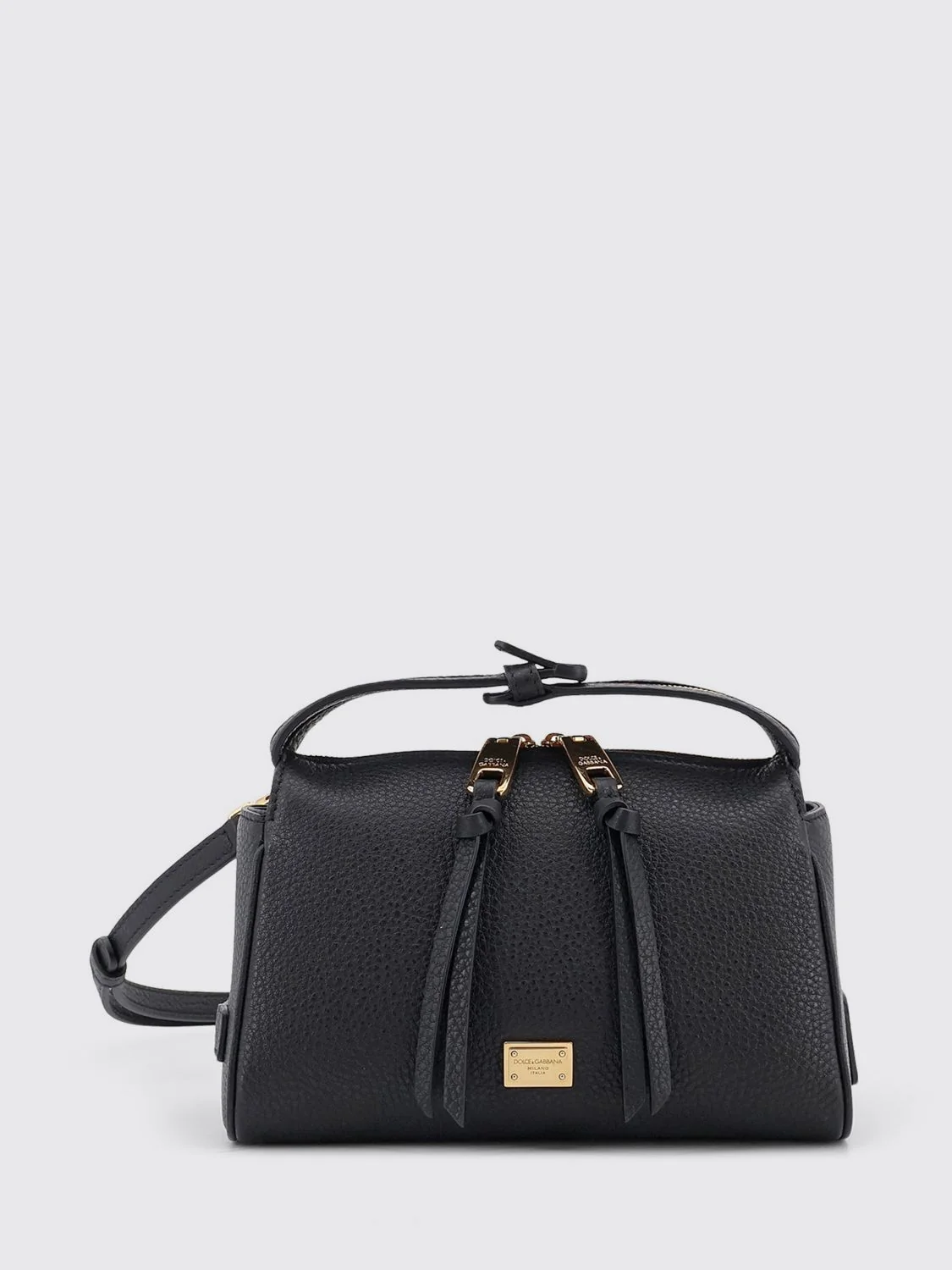 vittoria mini handbag in grained calfskin leather