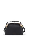 vittoria mini handbag in grained calfskin leather