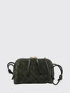 concert intrecciato suede leather mini bag