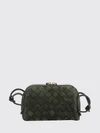 concert intrecciato suede leather mini bag