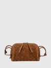 concert intrecciato suede leather mini bag