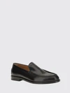 smooth leather loafers with t timeless logo and leather sole