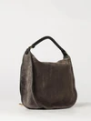 chloé marcie suede shoulder bag with woven handle