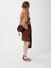 chloé marcie grained calfskin mini crossbody bag