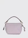 mamma baguette mini lambskin leather bag with ff monogram clasp