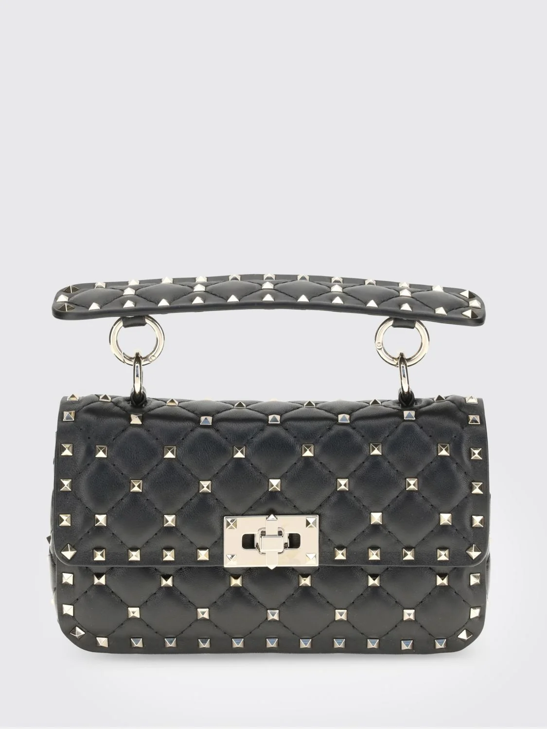 VALENTINO GARAVANI OS rockstud quilted nappa mini bag with studs