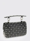 rockstud quilted nappa mini bag with studs