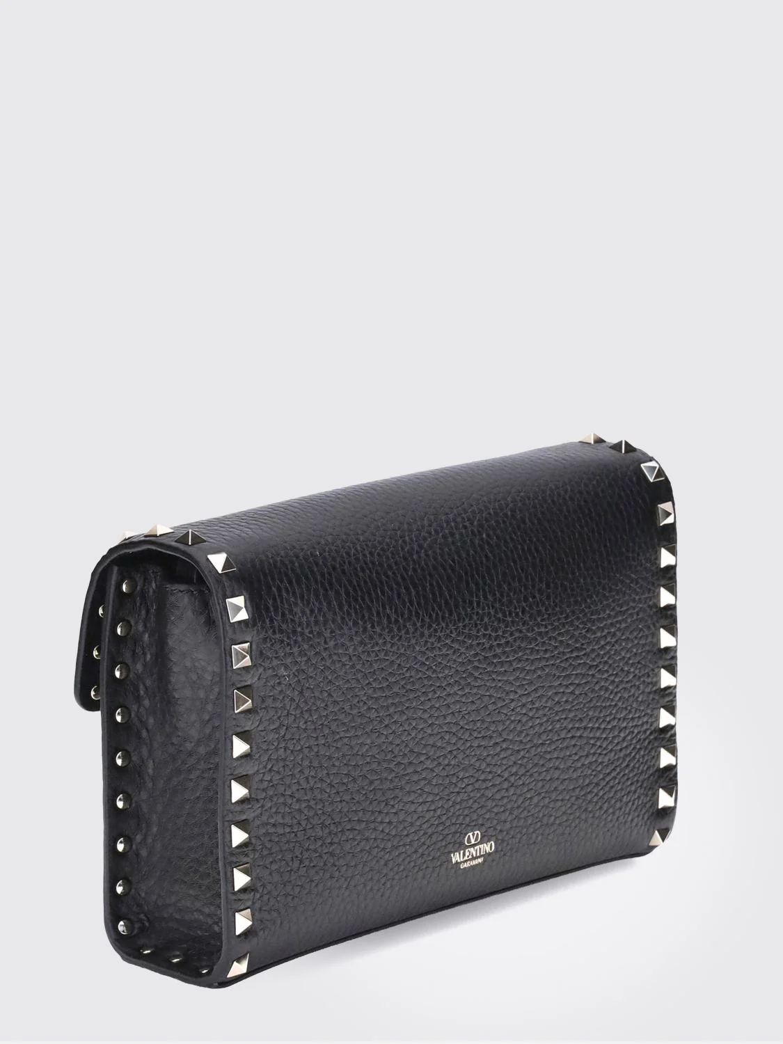 VALENTINO GARAVANI OS rockstud grained calfskin crossbody bag