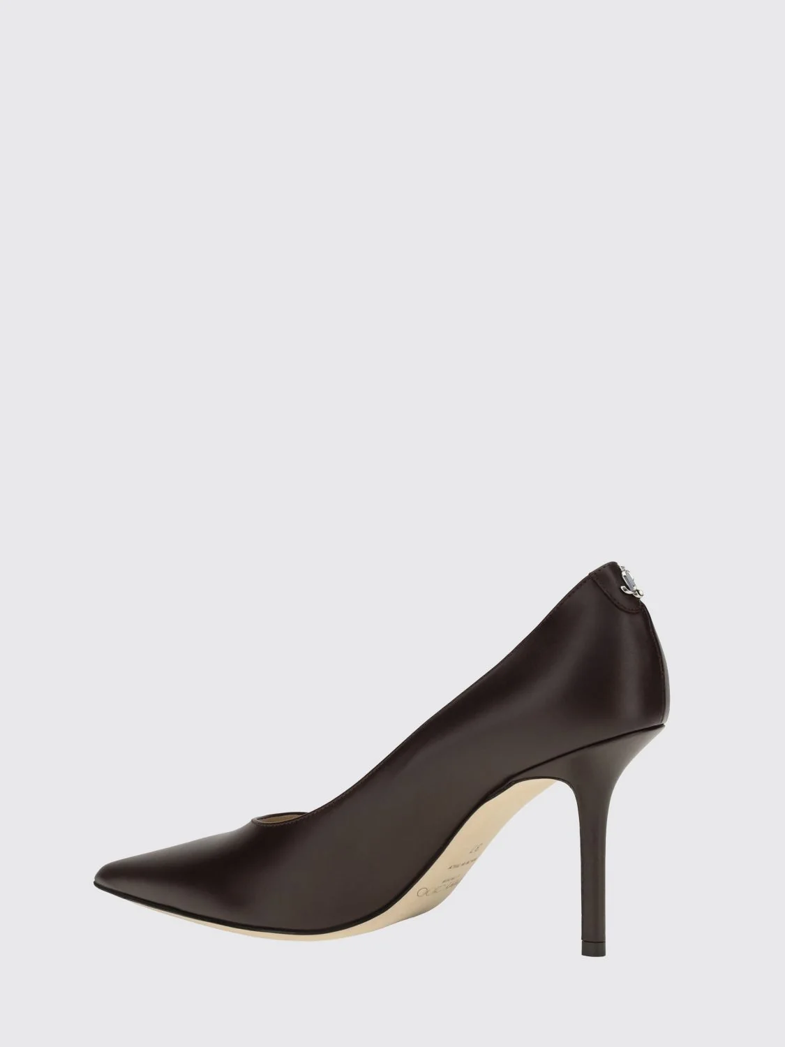 love leather pumps with stiletto heel and almond toe