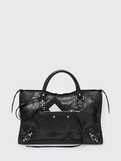 medium le city handbag in arena lambskin with studs