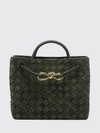 andiamo small intrecciato calf leather handbag