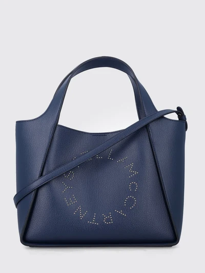 polyamide handbag with embroidered logo and pouch