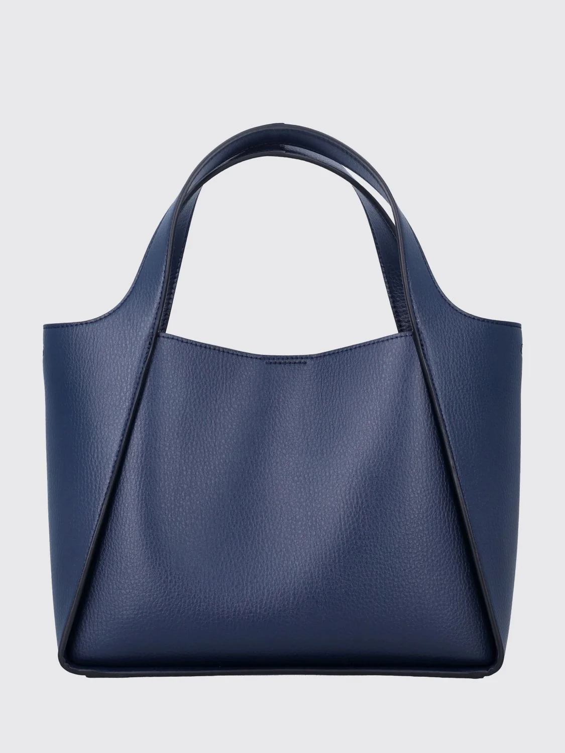 STELLA MCCARTNEY OS polyamide handbag with embroidered logo and pouch