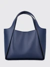polyamide handbag with embroidered logo and pouch