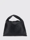 hop large intrecciato leather shoulder bag