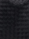 hop large intrecciato leather shoulder bag