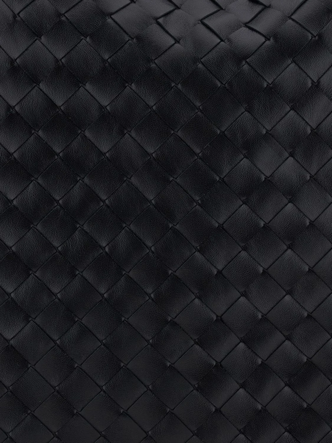 hop large intrecciato leather shoulder bag