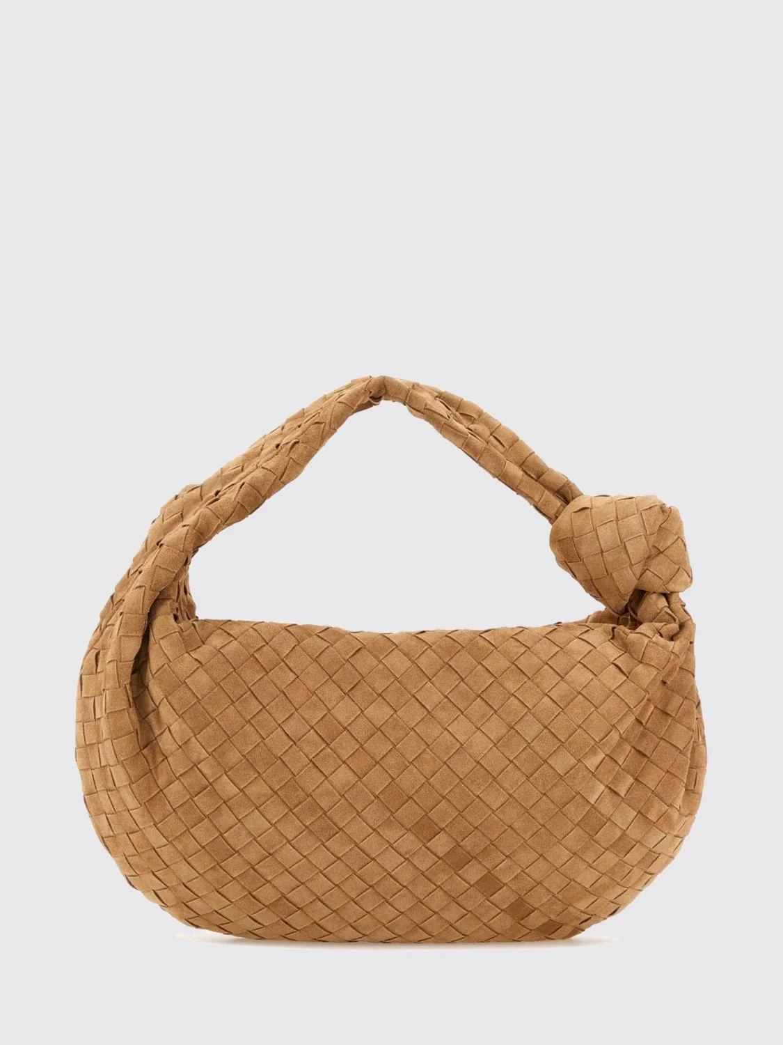 BOTTEGA VENETA OS jodie intrecciato calf leather shoulder bag with knot