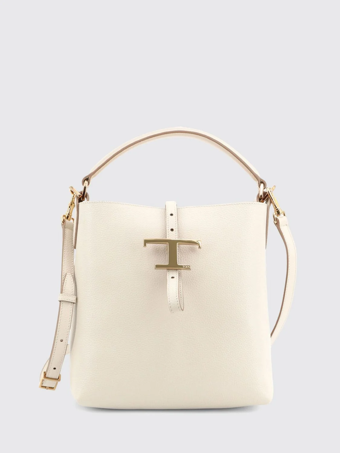 t timeless mini handbag in grained calfskin