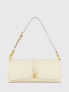 ryder vegan nylon shoulder bag with magnetic flap closure