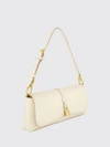 ryder vegan nylon shoulder bag with magnetic flap closure