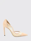 brigitte mesh and suede pumps with high stiletto heel