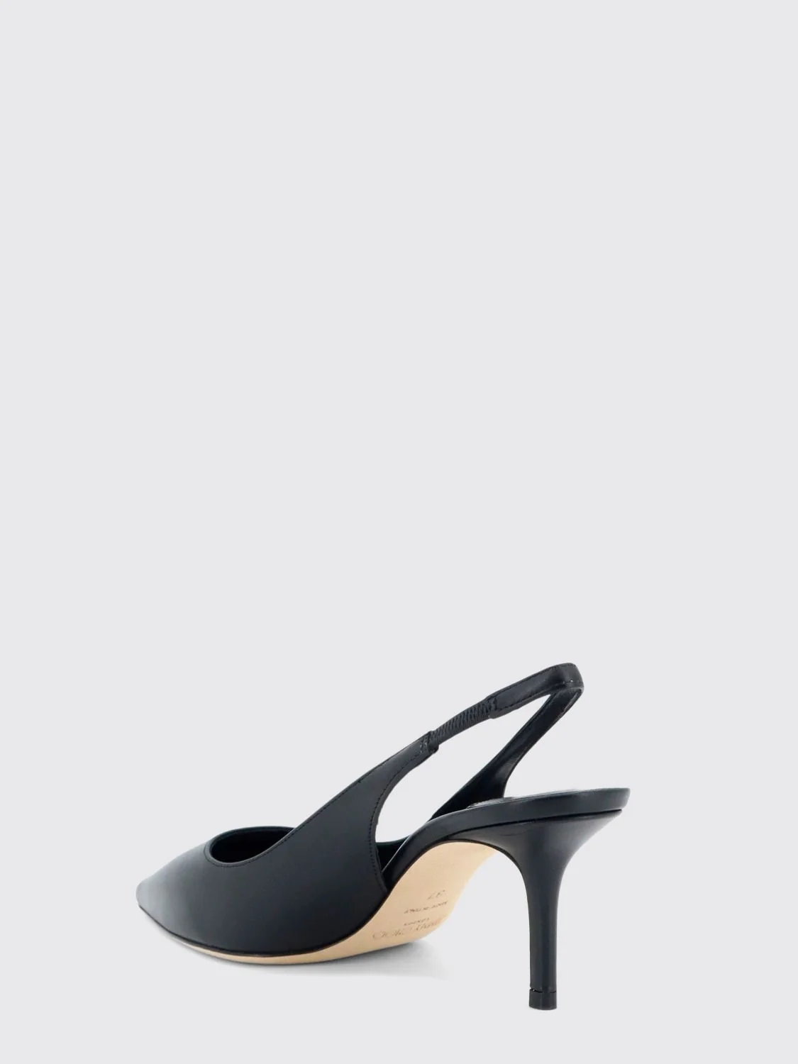 love smooth calfskin slingback pumps with mid-heel