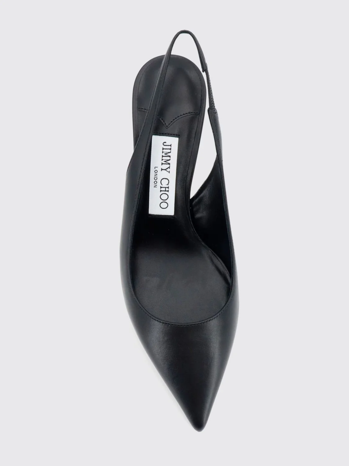 love smooth calfskin slingback pumps with mid-heel
