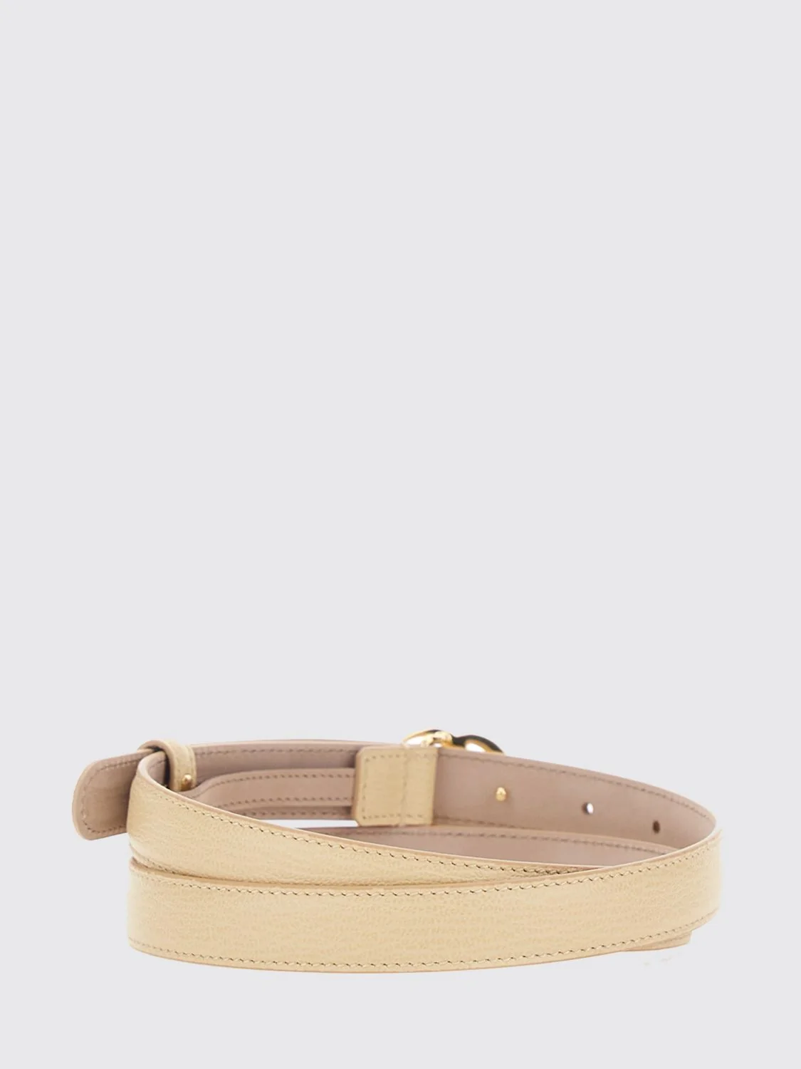 gg marmont leather belt with monogram buckle