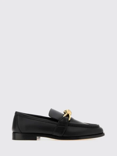 astaire calfskin penny loafers with knot charm