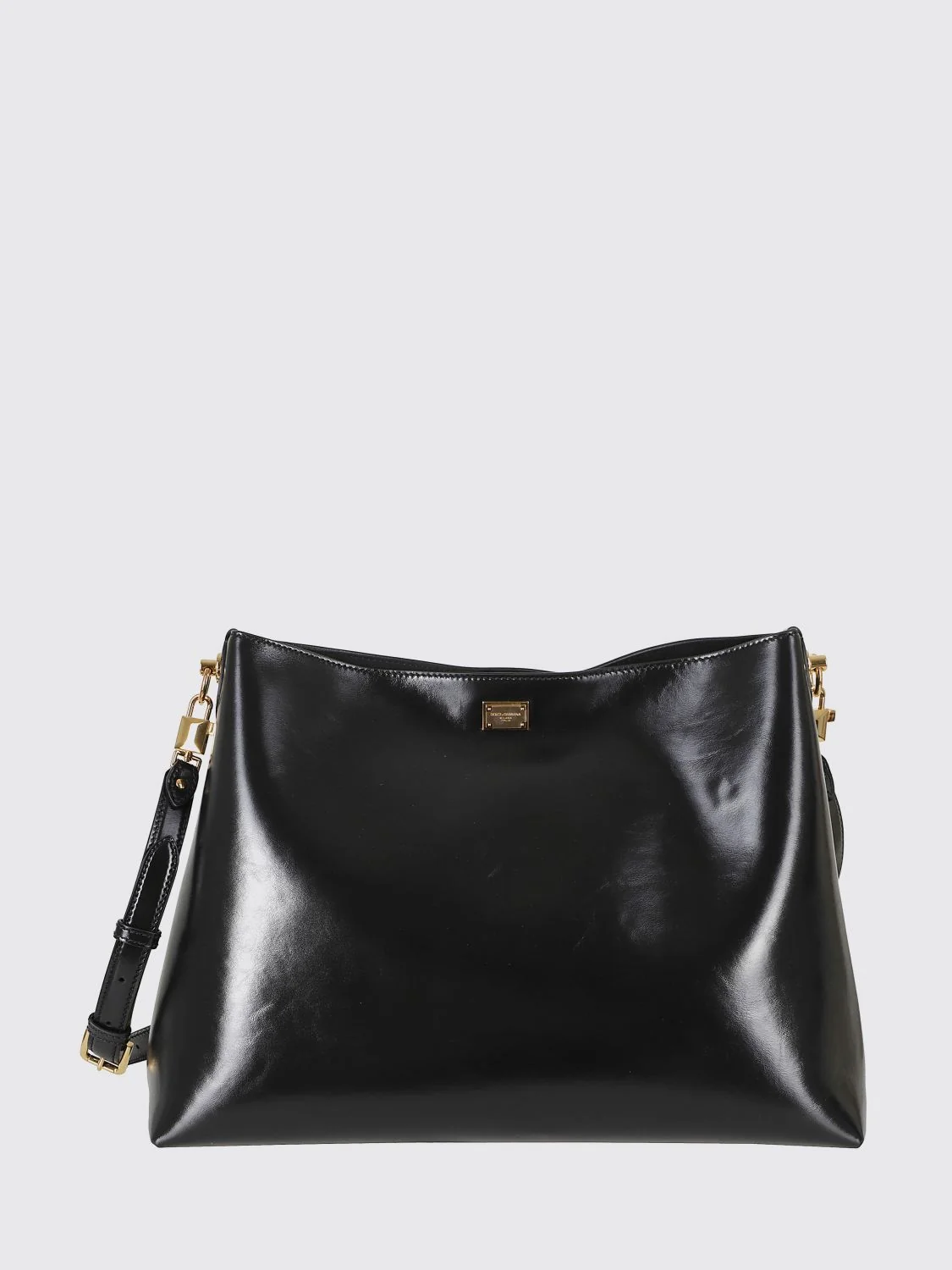 DOLCE amp; GABBANA OS vittoria calfskin leather shoulder bag