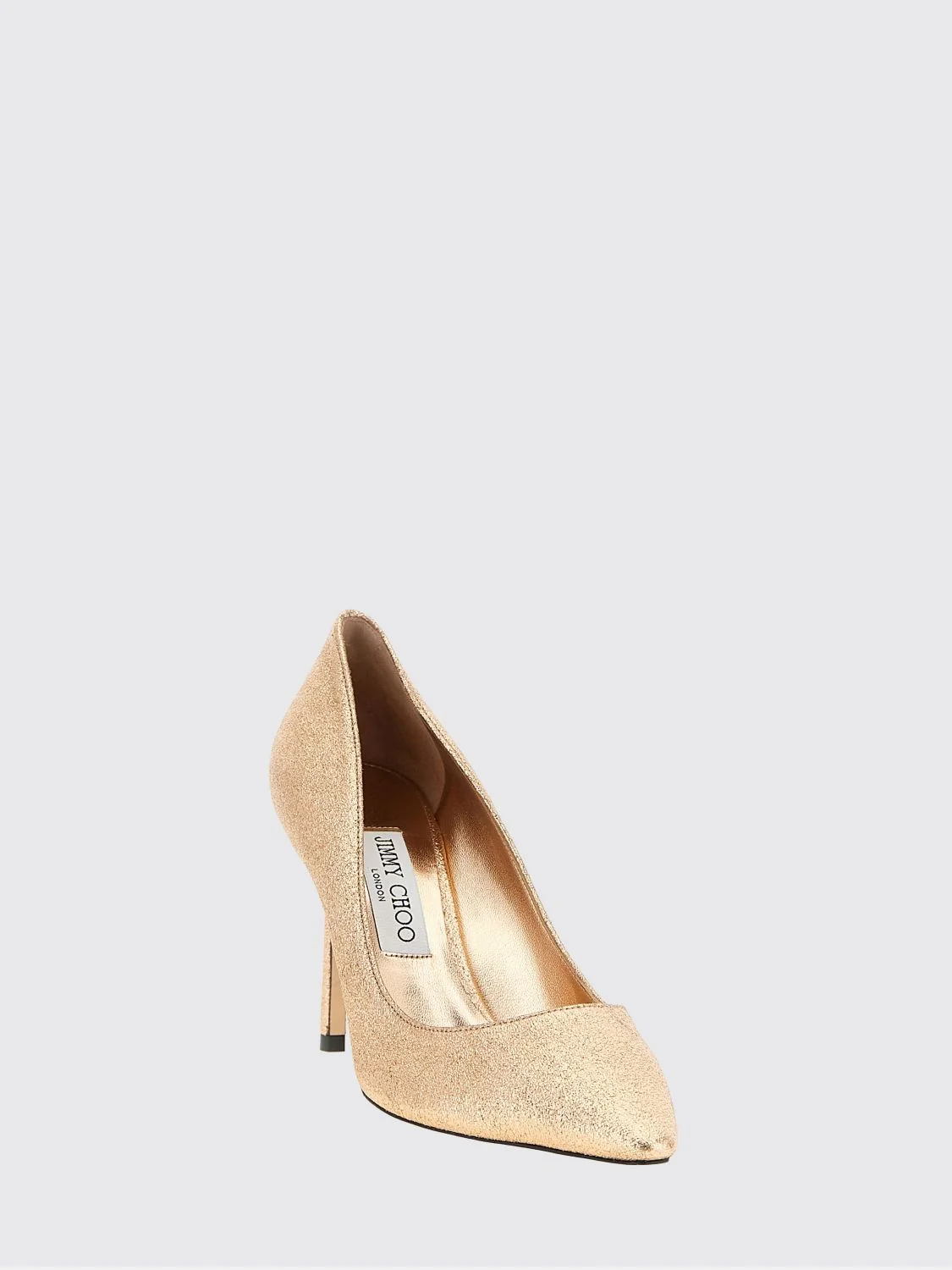 JIMMY CHOO 35½ romy 85 laminated leather stiletto pumps