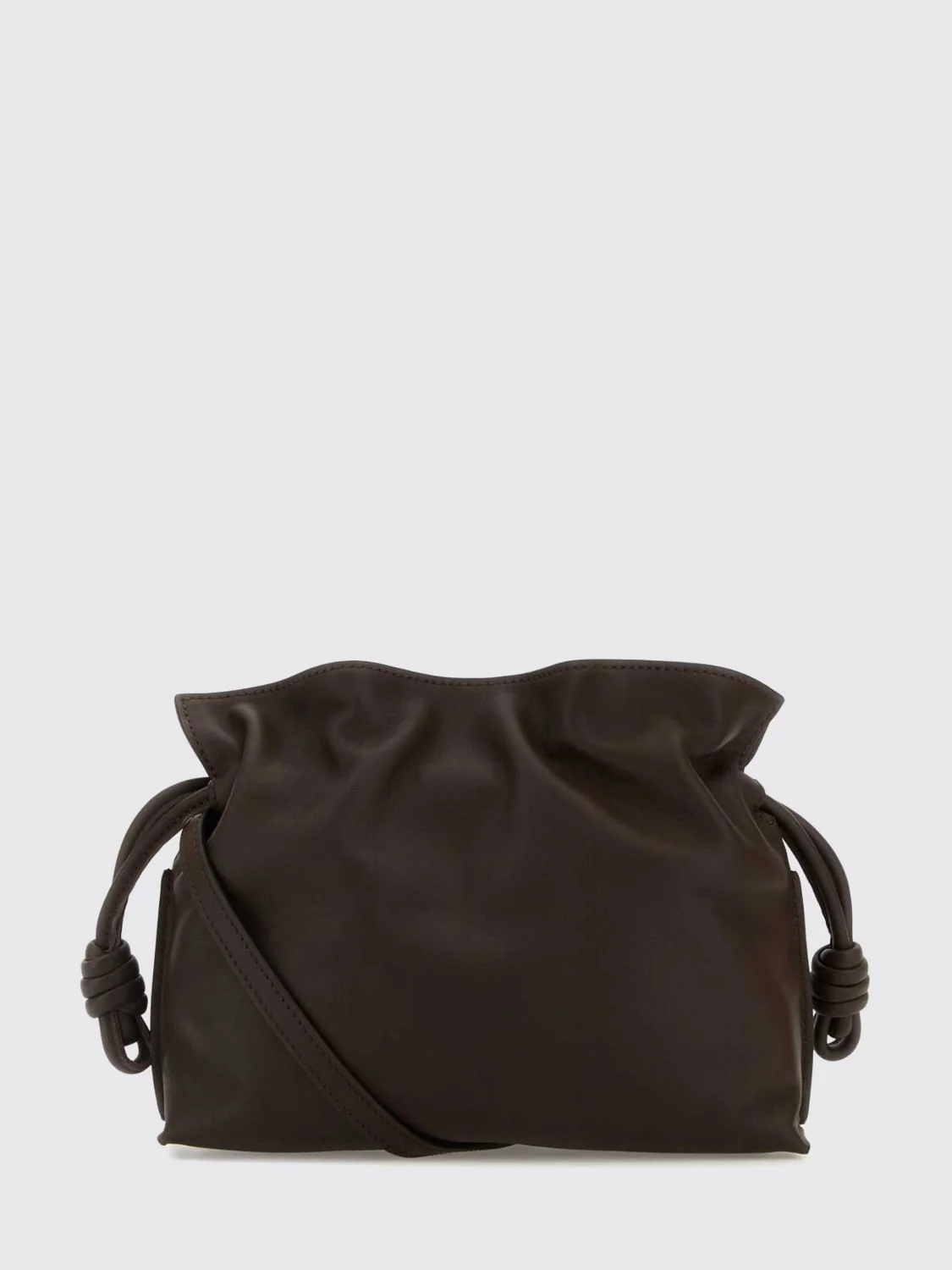 LOEWE OS flamenco calfskin mini bucket bag with drawstring