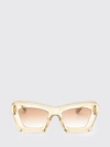 anagram cat-eye acetate sunglasses with applied logo