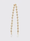 chain shoulder strap in chromed metal with snap hooks