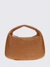 large veneta hobo bag in woven lambskin leather