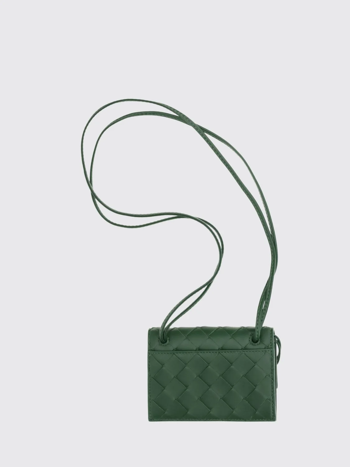 BOTTEGA VENETA OS crossbody document holder in woven nappa lambskin