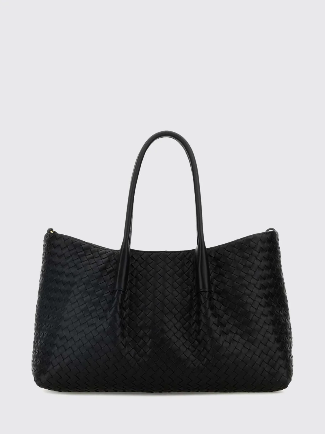 BOTTEGA VENETA OS large pinacoteca tote bag in woven calfskin leather