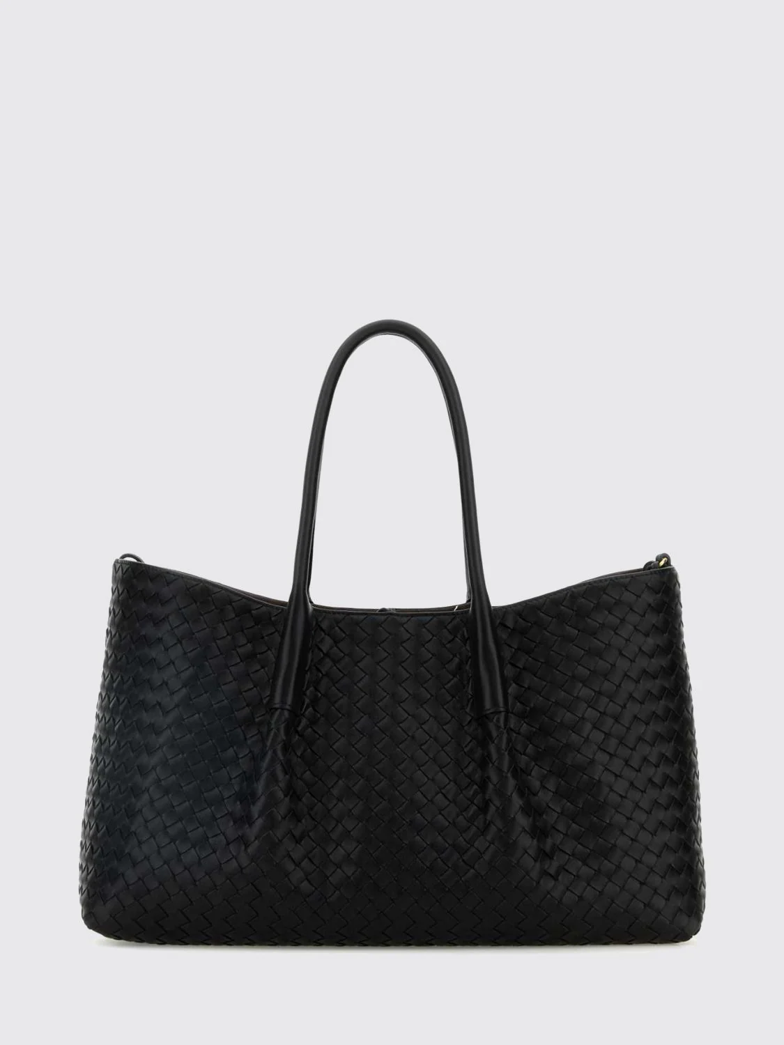 BOTTEGA VENETA OS large pinacoteca tote bag in woven calfskin leather