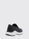 penny loafers in smooth calf leather with a serrated sole
