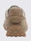low-top suede sneakers with iconic rubber pebble sole