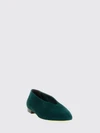 margot suede almond-toe ballet flats with a leather sole