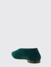 margot suede almond-toe ballet flats with a leather sole