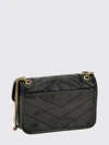 niki mini bag in quilted calf leather with ysl monogram