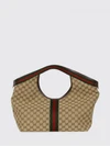 giglio double handle shoulder bag in gg monogram jacquard