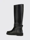 vlogo signature leather knee-high boots