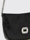 pilgrim leather crossbody bag with jewel buckle