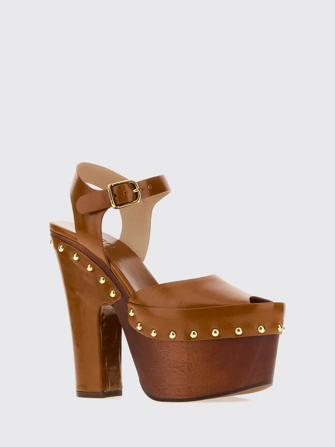 woman's high heel shoes chloé