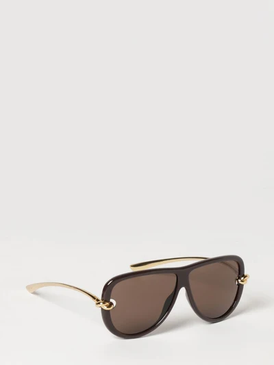 knot aviator sunglasses in metal and acetate