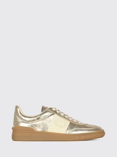 upvillage low-top leather trainers with vlogo